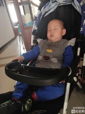 推着小车慢慢悠悠逛着
