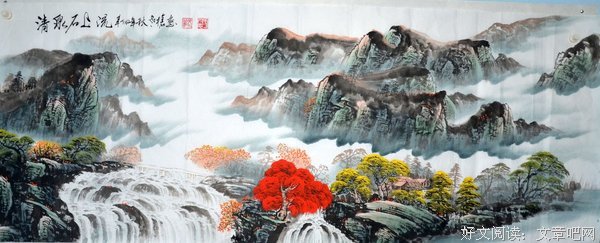 尽情欣赏田园画
